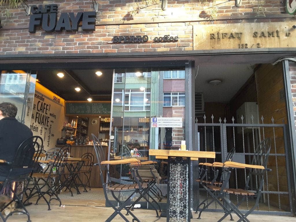 cafe fuaye sandalye